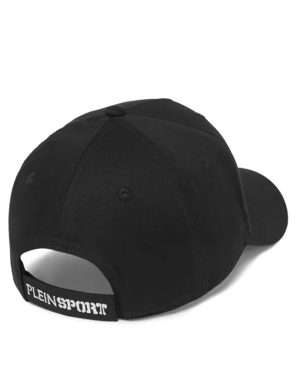 Philipp Plein Baseball Cap Scratch black Discount