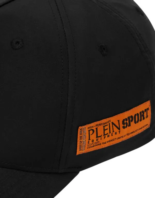 baseball_cap_tiger_crest__2.webp Philipp Plein Baseball Cap Tiger Crest Edition black Clearance