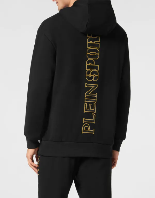 cotton_hoodie_sweatshirt__2-1.webp Philipp Plein Cotton Hoodie Sweatshirt LS Lamina Scratch black/lightgold Fashion