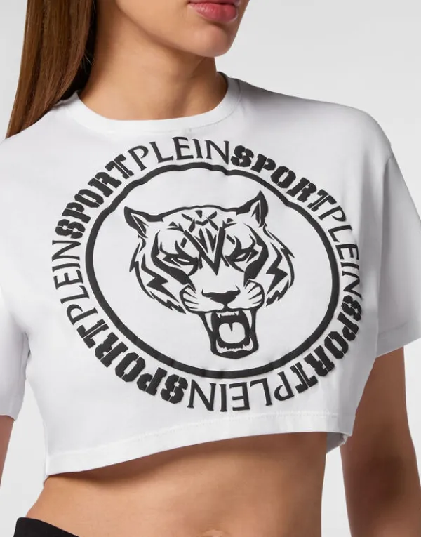 crop_tshirt_round_neck_ss_4.webp Philipp Plein Crop T-shirt Round Neck SS white Hot