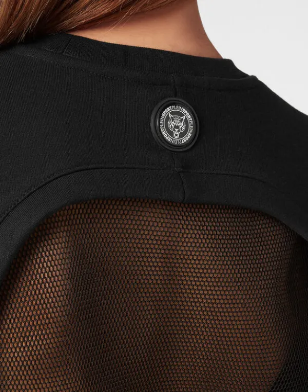 cropped_hoodie_sweatjacke_5-1.webp Philipp Plein Cropped Hoodie Sweatjacket Tiger black Clearance
