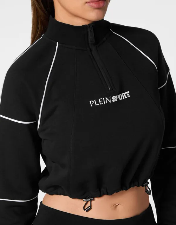 cropped_hoodie_sweatshirt_4-2.webp Philipp Plein Cropped Hoodie Sweatshirt black Discount