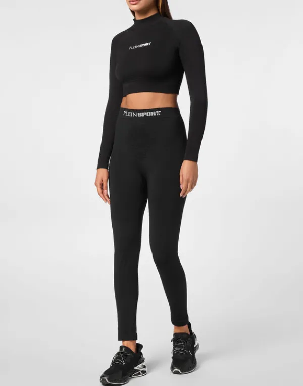 cropped_sport_top_3.webp Philipp Plein Cropped Sport Top black Hot