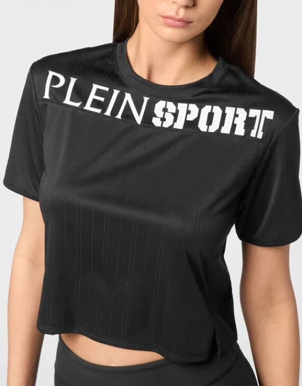 cropped_tshirt_round_neck_5-1.webp Philipp Plein Cropped T-shirt Round Neck SS black Hot