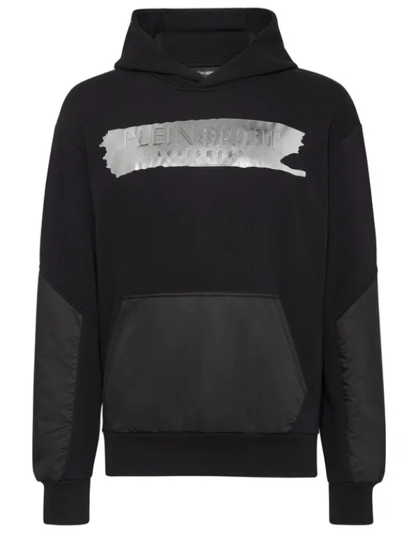 Philipp Plein Hoodie Sweatshirt black/silver Best