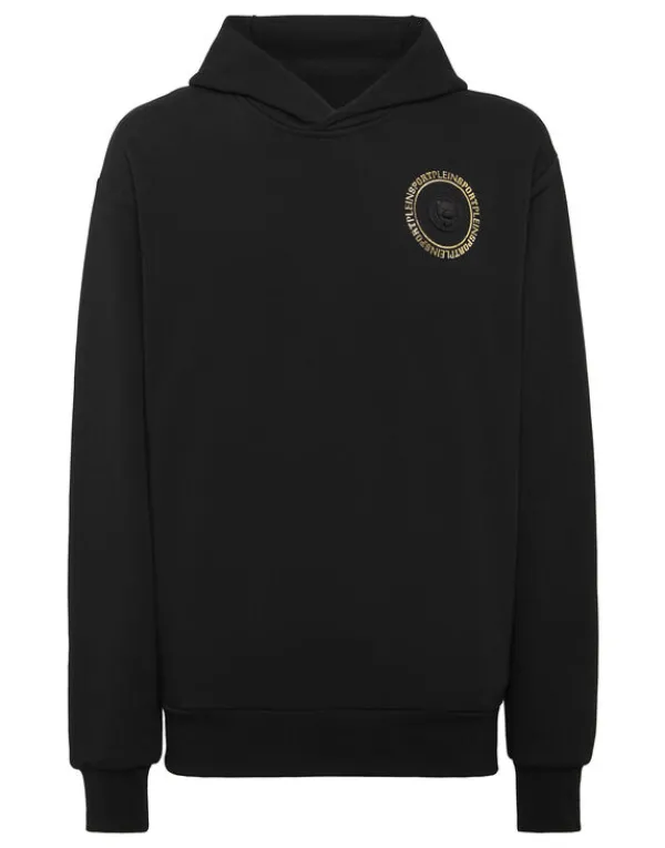 Philipp Plein Hoodie Sweatshirt Tiger black Hot