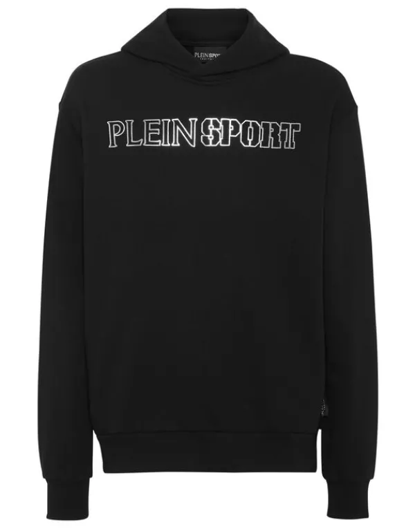 Philipp Plein Hoodie sweatshirt Tiger black/silver Discount