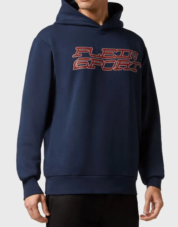 Philipp Plein Hoodie Sweatshirt Tiger darkblue Sale