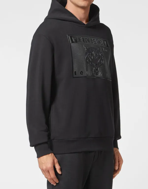 Philipp Plein Hoodie sweatshirt Tiger black Best