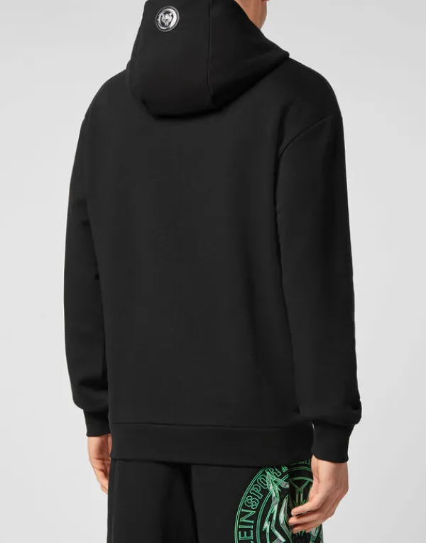 hoodie_sweatshirt_tiger_2-10.webp Philipp Plein Hoodie Sweatshirt Tiger black+greenfluo Outlet