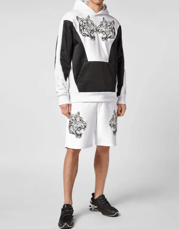 hoodie_sweatshirt_tiger_3.webp Philipp Plein Hoodie Sweatshirt Tiger white Clearance