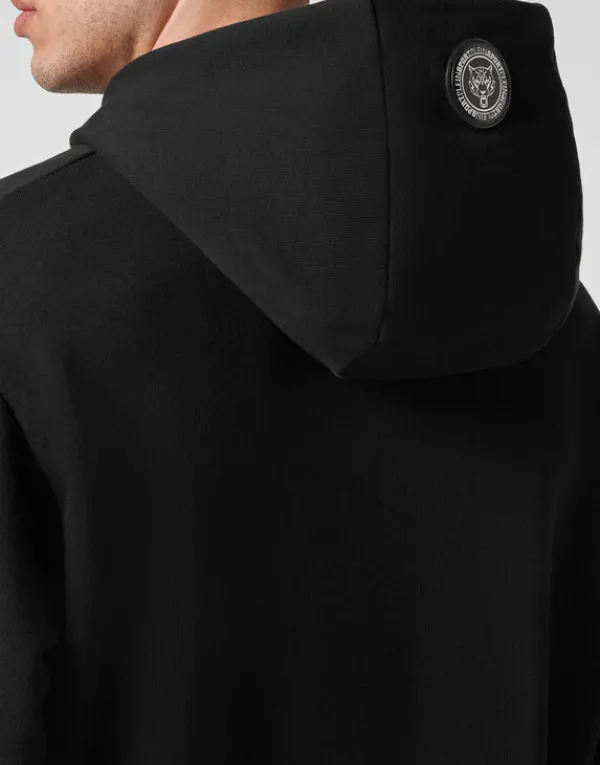 hoodie_sweatshirt_tiger_5-10.webp Philipp Plein Hoodie Sweatshirt Tiger black+greenfluo Outlet