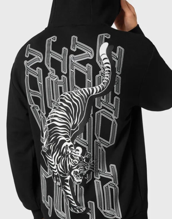 hoodie_sweatshirt_tiger_5-6.webp Philipp Plein Hoodie Sweatshirt Tiger black Sale