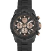 Philipp Plein HURRICANE CHRONO Watch black/goldenrose Hot