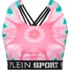 Philipp Plein Jogging Bra Optical Flower Discount
