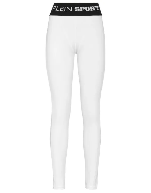 Philipp Plein Jogging Push Up Leggings Basic white Online