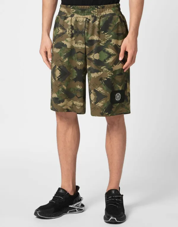 Philipp Plein Jogging Shorts camouflage Hot