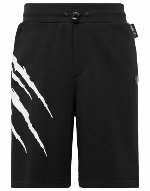 Philipp Plein Jogging Shorts Scratch black Best