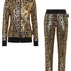 Philipp Plein Jogging Tracksuit: Top/Trousers Leopard Gold Online