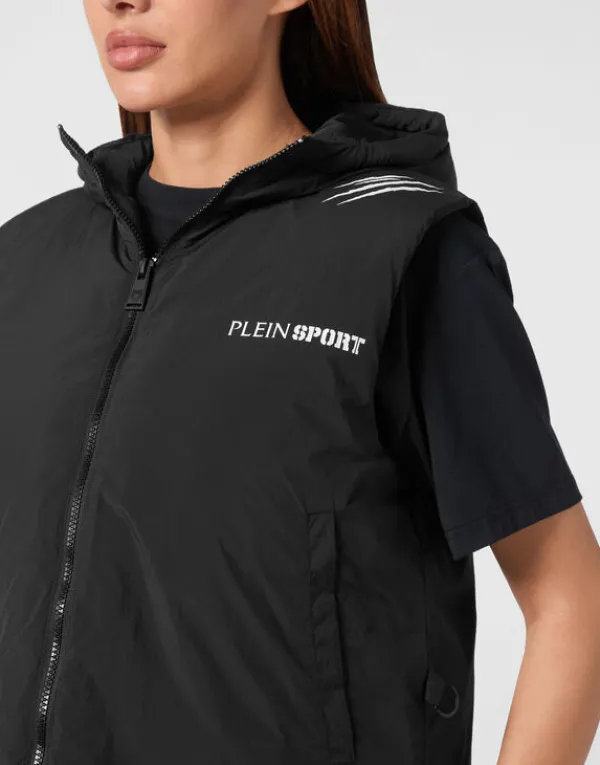 lightweight_padded_vest_s_4.webp Philipp Plein Lightweight Padded Vest Scratch black Fashion
