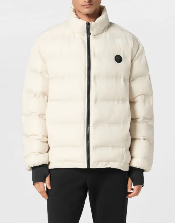 Philipp Plein Lightweight Zipped Jacket LS Scratch grey Best