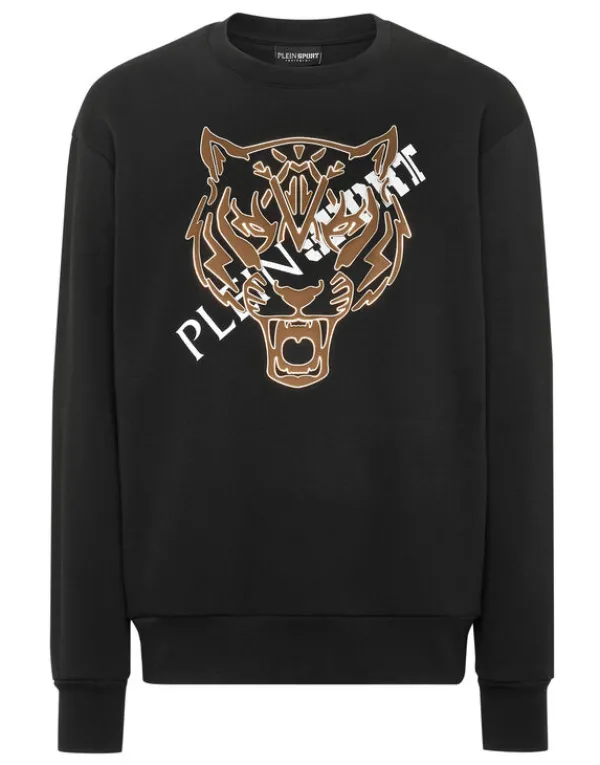 Philipp Plein Longsleeve Sweatshirt Tiger Discount