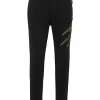 Philipp Plein Loose Fit Jogging Pants Lamina Scratch black/lightgold Outlet