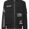 Philipp Plein Nylon Bomber black New