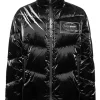 Philipp Plein Nylon Crease Puffer Jacket black Sale