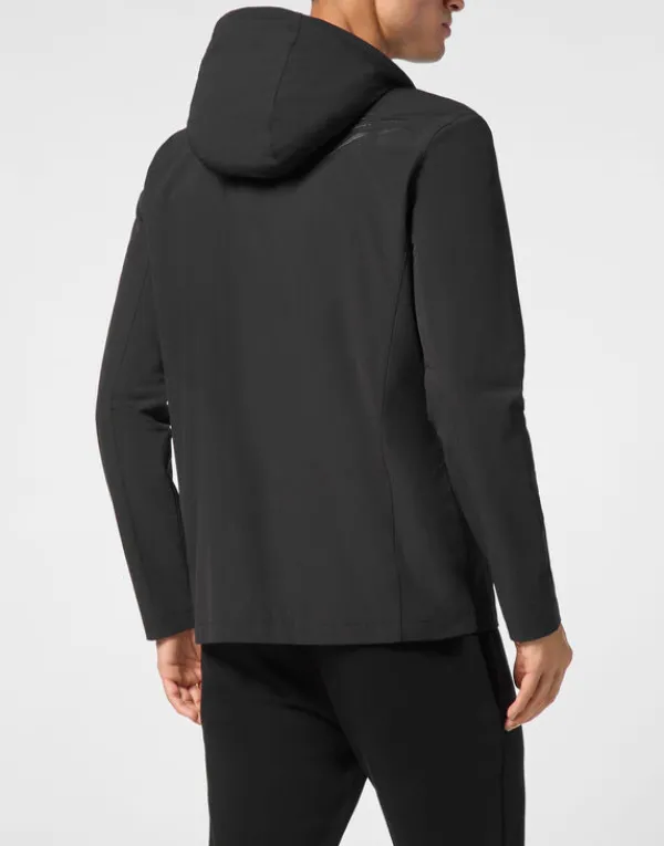 nylon_kway_jacket_2.webp Philipp Plein Nylon K-Way Jacket black Fashion
