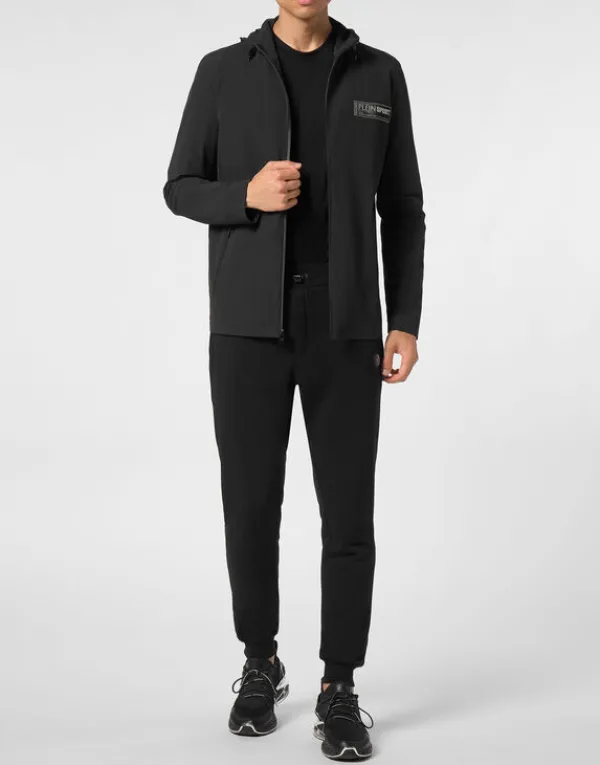 nylon_kway_jacket_3.webp Philipp Plein Nylon K-Way Jacket black Fashion