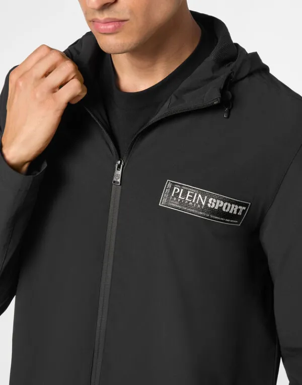 nylon_kway_jacket_4.webp Philipp Plein Nylon K-Way Jacket black Fashion
