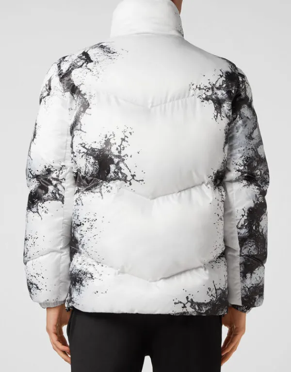 nylon_paddded_jacket_spla_2.webp Philipp Plein Nylon Paddded Jacket Splash Extreme Outlet