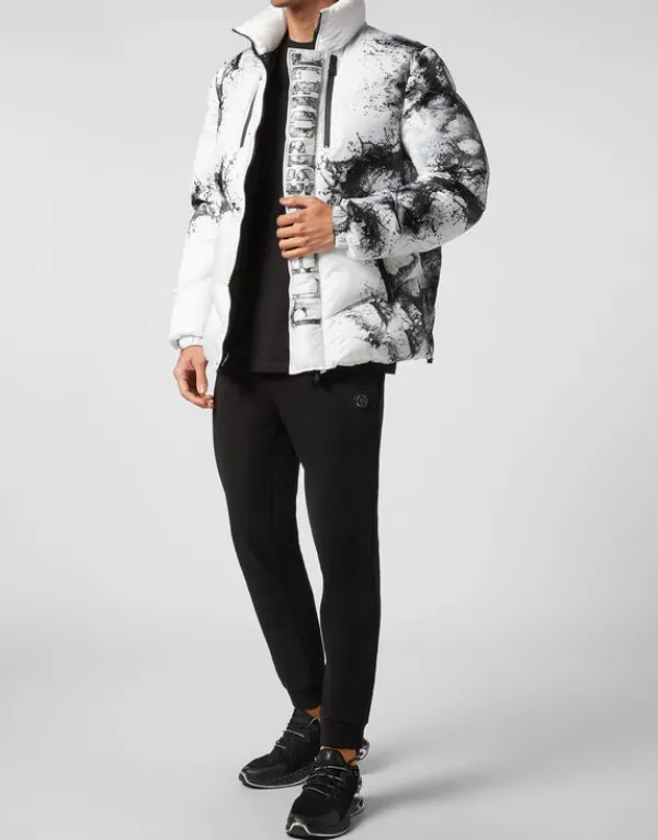 nylon_paddded_jacket_spla_3.webp Philipp Plein Nylon Paddded Jacket Splash Extreme Outlet