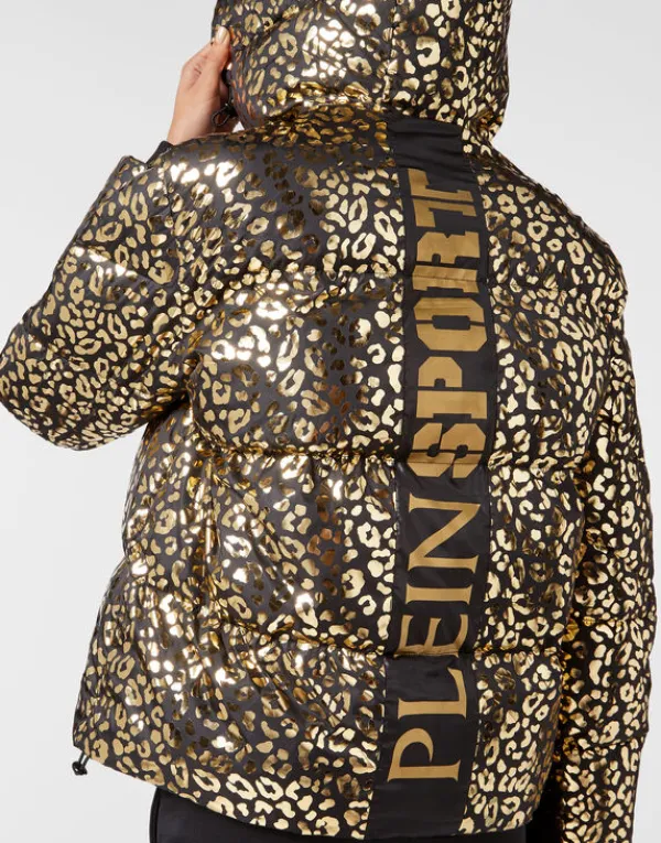 nylon_puffer_jacket_leopa_5.webp Philipp Plein Nylon Puffer Jacket Leopard gold Outlet