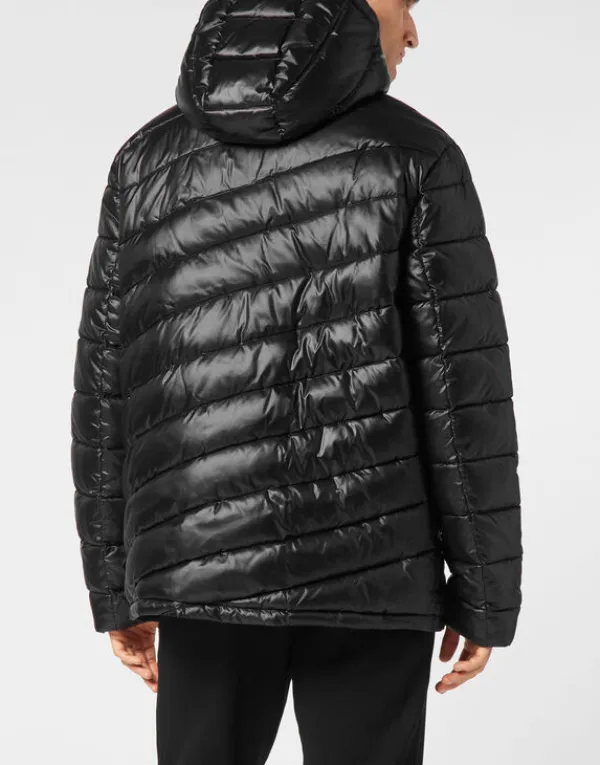 nylon_puffered_jacket_3-2.webp Philipp Plein Nylon Puffered Jacket black Clearance