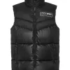 Philipp Plein Nylon Puffered Vest Jacket black Online