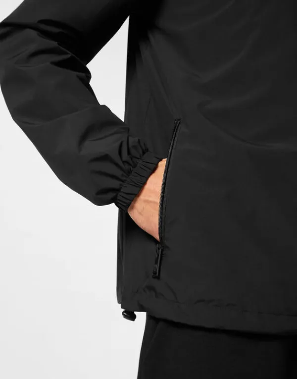nylon_windbreaker_ls_5.webp Philipp Plein Nylon Windbreaker LS black Clearance
