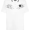 Philipp Plein Piquet Polo SS Scratch white Clearance