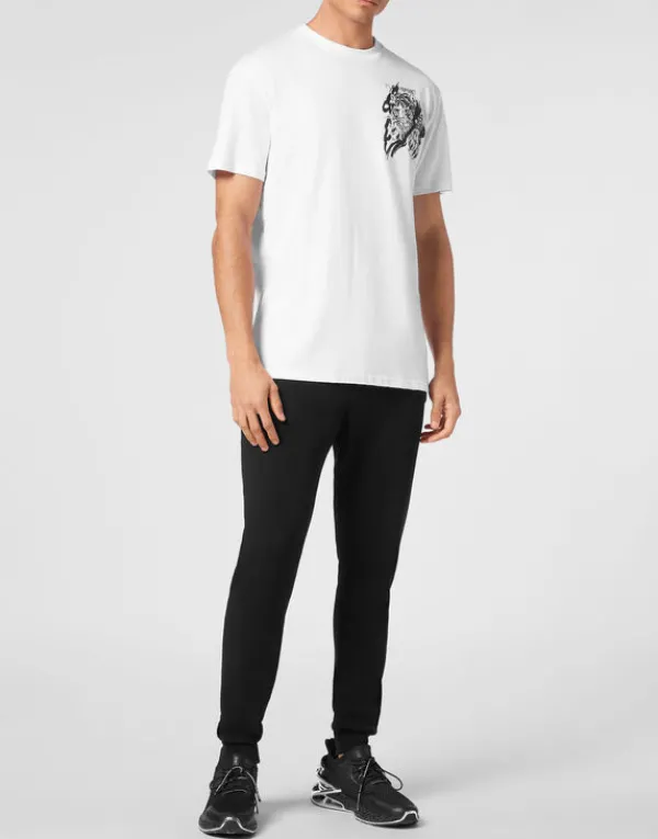 plein_sport_cotton_tshirt_3.webp Philipp Plein Plein Sport Cotton T-shirt Round Neck SS Tiger Sale