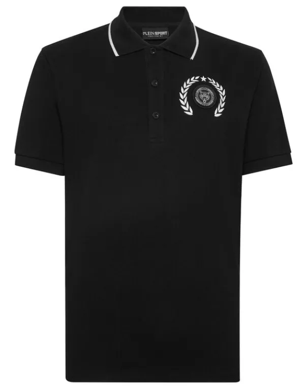 Philipp Plein Polo Shirt Slim Fit SS Carbon Tiger New