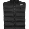 Philipp Plein Reversible Lightweight Padded Vest Scratch black Outlet