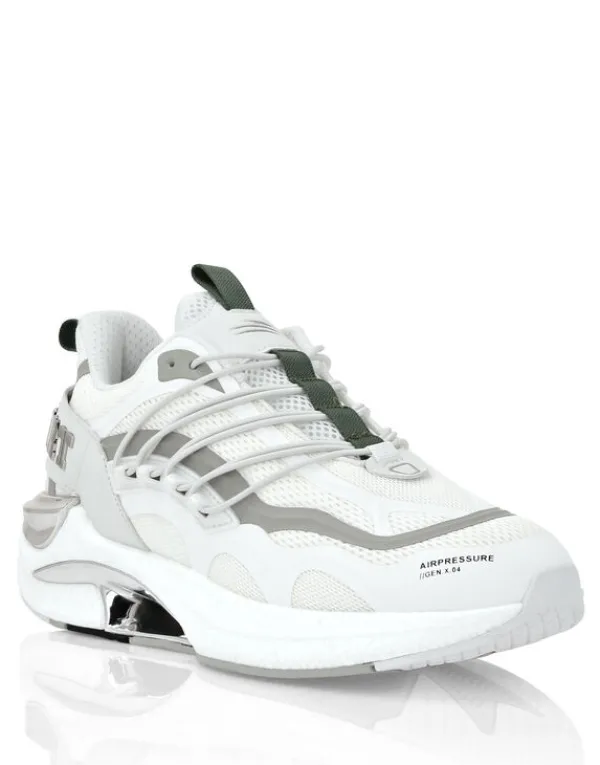 Philipp Plein Runner AIR PRESSURE //GEN.X.04 white/green Hot