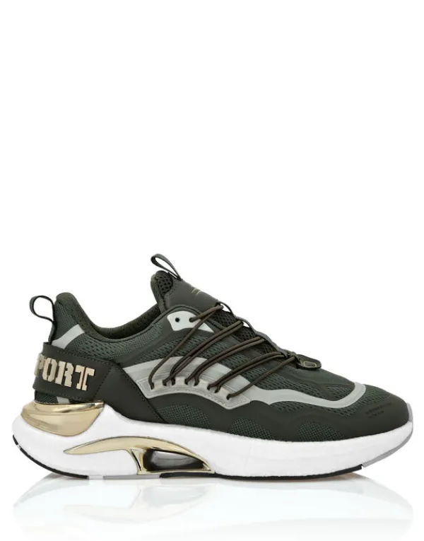 Philipp Plein Runner AIR PRESSURE //GEN.X.04 military/lightgold New