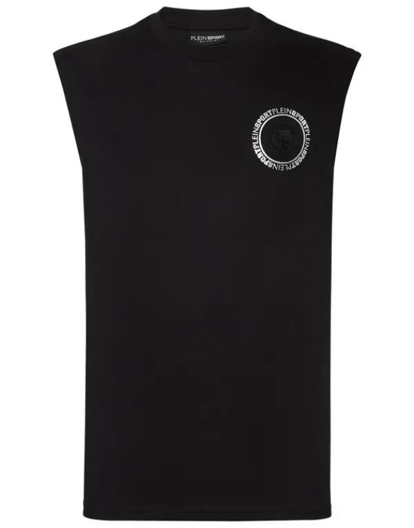 Philipp Plein SLEEVELESS T-shirt black Outlet