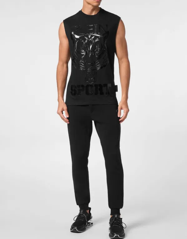sleeveless_tshirt_round_n_3-5.webp Philipp Plein Sleeveless T-shirt Round Neck SS Tiger black Clearance
