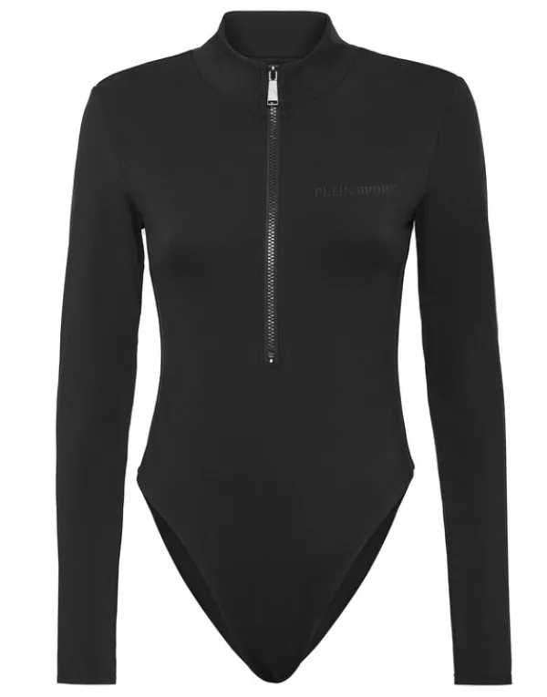 Philipp Plein Sport Body Suit LS black Discount