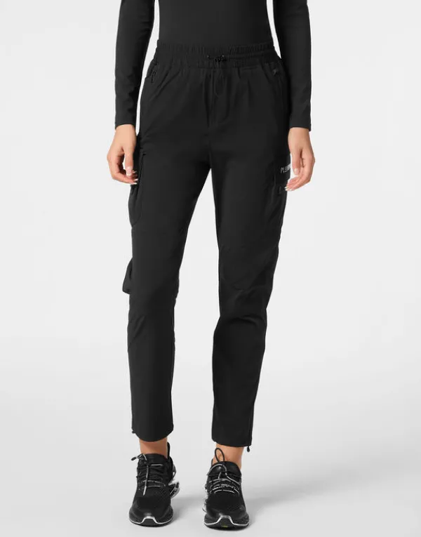 Philipp Plein Sport Trousers black Clearance