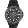 Philipp Plein THUNDERSTORM CHRONO Watch black/greysteal Clearance
