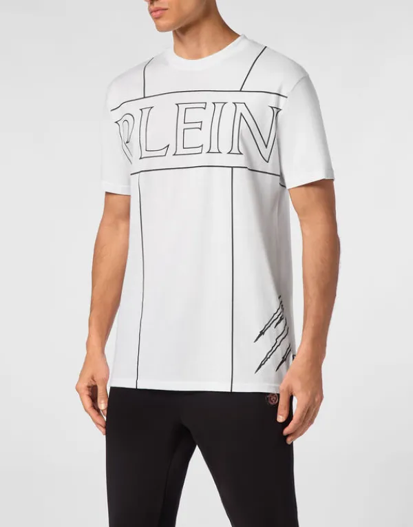 Philipp Plein T-shirt Round Neck SS white Clearance